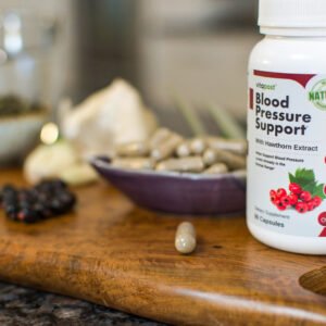 Blood Pressure Support® – helps maintain healthy blood pressure levels and supports cardiovascular and heart health with natural ingredients